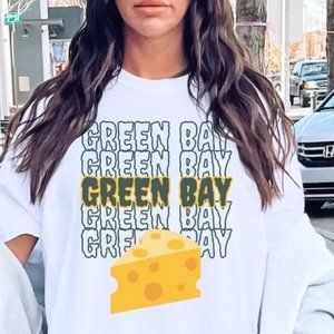 Greenbay Packers Football Team NFL T-shirt, Every Day Oversized Shirt